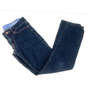 Gap sexy boot dark wash jeans size 26/2